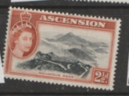 Ascension Islands  1956 SG 61 2.1/2d  Mounted Mint - Ascension