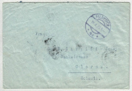 Oesterreich / Austria 1920, Brief Feldkirch - Glarus (Schweiz), Inflation, Frankatur Rückseite - Briefe U. Dokumente