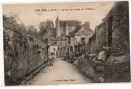 VITRE RUE DE BALAZE CHATEAU ANIMEE - Vitre