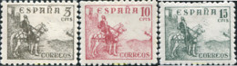 732233 HINGED ESPAÑA 1937 CIFRAS, CID E ISABEL II - ...-1850 Prephilately