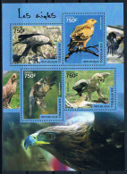Bloc Sheet Oiseaux Rapaces Aigles Birds Of Prey  Eagles Raptors   Neuf  MNH **   Togo 2014 - Aigles & Rapaces Diurnes