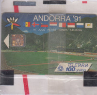 TELECARTE   ANDORRE   ANDORRA   4émes  Jeux  Des  Petits  Etats  D' Europe  1991 - Andorra