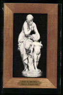 AK Marmorstatue Amor`s Ermahnung Von Prof. G. Eberlein  - Skulpturen