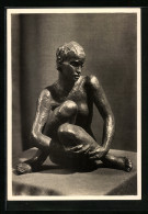 AK Georg Kolbe, Sitzende 1926  - Skulpturen