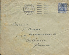 ALLEMAGNE LETTRE 20pf HAMBOURG OBLIT. MECANIQUE POUR ORLEANS ( LOIRET ) DE 1913    LETTRE COVER - Storia Postale