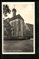 AK Ulm A. D. Donau, Partie An Der Spitalkirche  - Ulm