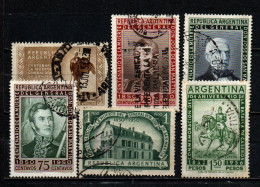 ARGENTINA - 1950 - CENTENARIO DELLA MORTE DEL GENERALE JOSE DE SAN MARTIN - USATI - Used Stamps
