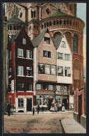 AK Köln A. Rh., Strasse Und Häuser Am Fischmarkt  - Köln