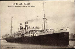 CPA Passagierschiff SS El Biar, Compagnie Mixte - Autres & Non Classés