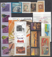 2020 Brazil Brasil Collection Of 17 Stamps And 9 Sheets MNH * Alphabet 30v Sheet Banged Top Edge** - Nuovi