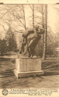 Postcard Belgium Mariemont Castle Statue - Altri & Non Classificati