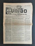 Macao Portugal Journal A União Parti Unique Fasciste Pub Hotel Page Action Catholique 1944 Macau Newspaper Fascist Party - Historische Dokumente