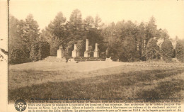 Postcard Belgium Mariemont Castle Entrance Pillars - Autres & Non Classés