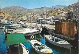 HYDRA + 2 Cartes Neuves : Vue Partielle Du Port + 4 ANES Chargés = 041 TOUBI'S - Griechenland