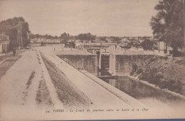 CPA, Tours, Le Canal De Jonction Entre La Loire Et Le Cher - Tours