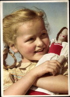 CPA Mädchen Mit Puppe, Portrait - Spielzeug & Spiele