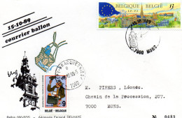 Courrier Ballon 1989 - Cartes Souvenir – Emissions Communes [HK]