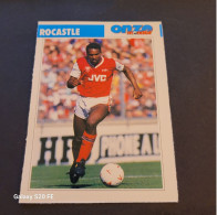 Fiche Illustrée Sport Football ** Onze Mondial   ** Angleterre **  David Rocastle - Sports