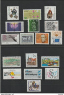 RFA 1984 17 Timbres Différents Yvert 1030-1033 + 1044-1047 + 1049  + 1053-1056 +1062-1065  NEUF** MNH Cote : 32 Euros - Ungebraucht