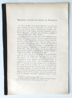 Ferrari Di Brignano - Napoleone Concede Uno Stemma Ad Alessandria - Ed. 1934 - Sonstige & Ohne Zuordnung