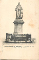 Postcard Belgium Bruxelles Statue A.F. Servais - Other & Unclassified