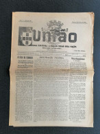 Macao Portugal Journal A União Parti Unique Fasciste Pub Hotel Page Action Catholique 1944 Macau Newspaper Fascist Party - Historische Documenten