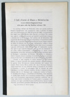 R. Ottolenghi - I Fatti D'armi Di Raus E Milleforche - Ed. 1916 - Other & Unclassified