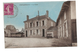 CHEVANCEAUX - La Poste - Other & Unclassified