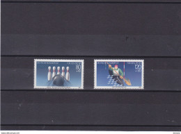 RFA 1985 SPORTS BOWLING, CANOË Yvert 1070-1071, Michel 1238-1239 NEUF** MNH Cote Yv: 6 Euros - Neufs