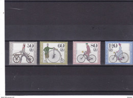 RFA 1985 BICYCLETTES Yvert 1074-1077, Michel 1242-1245 NEUF** MNH Cote Yv: 10 Euros - Unused Stamps