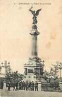 59 - Dunkerque - La Statue De La Victoire - Animée - Oblitération Ronde De 1907 - CPA - Voir Scans Recto-Verso - Dunkerque