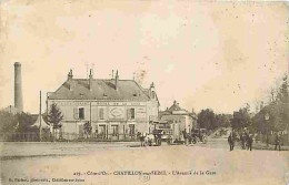 21 - Chatillon Sur Seine - L'Avenue De La Gare - Animée - CPA - Voir Scans Recto-Verso - Chatillon Sur Seine
