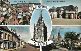 61 - Laigle - Multivues - Colorisée - CPA - Voir Scans Recto-Verso - L'Aigle