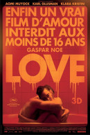 Cinema - Love - Aomi Muyock - Karl Glusman - Klara Kristin - Affiche De Film - CPM - Carte Neuve - Voir Scans Recto-Vers - Plakate Auf Karten