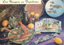 Recettes De Cuisine - Rougets En Papillotes - Gastronomie - CPM - Voir Scans Recto-Verso - Recipes (cooking)