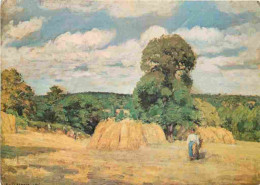 Art - Peinture - Camille Pissarro - La Moisson à Monfoucault 1876 - Musée Du Louvre De Paris - CPM - Voir Scans Recto-Ve - Schilderijen