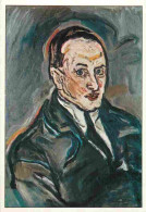 Art - Peinture - Oskar Kokoschka - Portrait D'homme - CPM - Carte Neuve - Voir Scans Recto-Verso - Schilderijen
