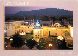 73 - Aix Les Bains - Le Casino - Palais De Savoie - La Dent Du Chat - Coucher De Soleil - CPM - Voir Scans Recto-Verso - Aix Les Bains
