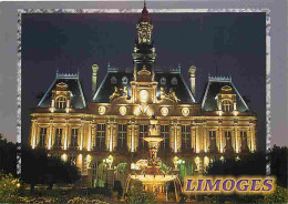 87 - Limoges - La Mairie - Vue De Nuit - Carte Neuve - CPM - Voir Scans Recto-Verso - Limoges