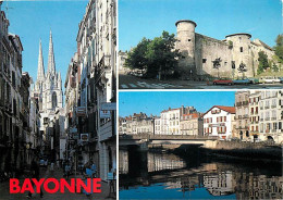 64 - Bayonne - Multivues - Automobiles - Flamme Postale De Saint Jean De Luz - CPM - Voir Scans Recto-Verso - Bayonne
