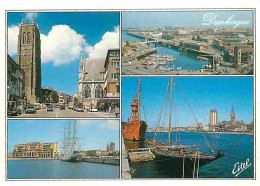 59 - Dunkerque - Multivues - Bateaux - Automobiles - Carte Neuve - CPM - Voir Scans Recto-Verso - Dunkerque