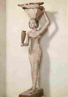 Art - Antiquité - Egypte - Servante Apportant Au Mort Un Vase Et Un Panier Sr Surmonte D'une Patte De Boeuf - Musée Du L - Antiek