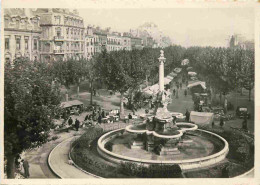 26 - Valence - Vue Des Boulevards - Animée - Belle Vue Du Marché - Carte Dentelée - CPSM Grand Format - Voir Scans Recto - Valence