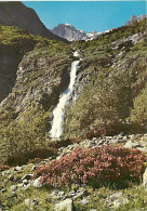 38 - Isère - Rhododendrons Et Cascade. Aiguilles Des Marmes (alt. 3057 M.) - Carte Neuve - CPM - Voir Scans Recto-Verso - Other & Unclassified