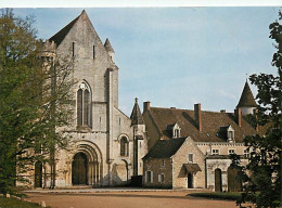 36 - Fontgombault - Abbaye Notre-Dame De Fontgombault - La Façade De L'Eglise Et L'Hôtellerie - Carte Neuve - CPM - Voir - Autres & Non Classés