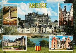 37 - Amboise - Multivues - Blasons - Carte Neuve - CPM - Voir Scans Recto-Verso - Amboise