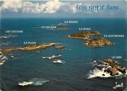 22 - Les Sept Iles - Vue Générale Aérienne De L'archipel - CPM - Voir Scans Recto-Verso - Autres & Non Classés