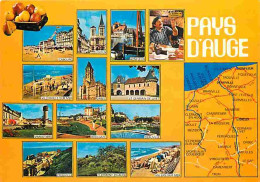 14 - Calvados - Pays D'Auge - Multivues - Carte Géographique - Carte Neuve - CPM - Voir Scans Recto-Verso - Autres & Non Classés