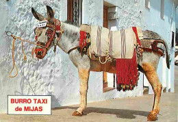 Animaux - Anes - Espagne - Mijas - Tipico Burro-Taxi - Typique Ane-Taxi - Carte Neuve - CPM - Voir Scans Recto-Verso - Anes