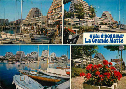 34 - La Grande Motte - Le Quai D'honneur - Multivues - Immeubles - Architecture - CPM - Voir Scans Recto-Verso - Altri & Non Classificati